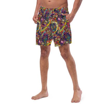 Swim Trunks - Cosmic Collage