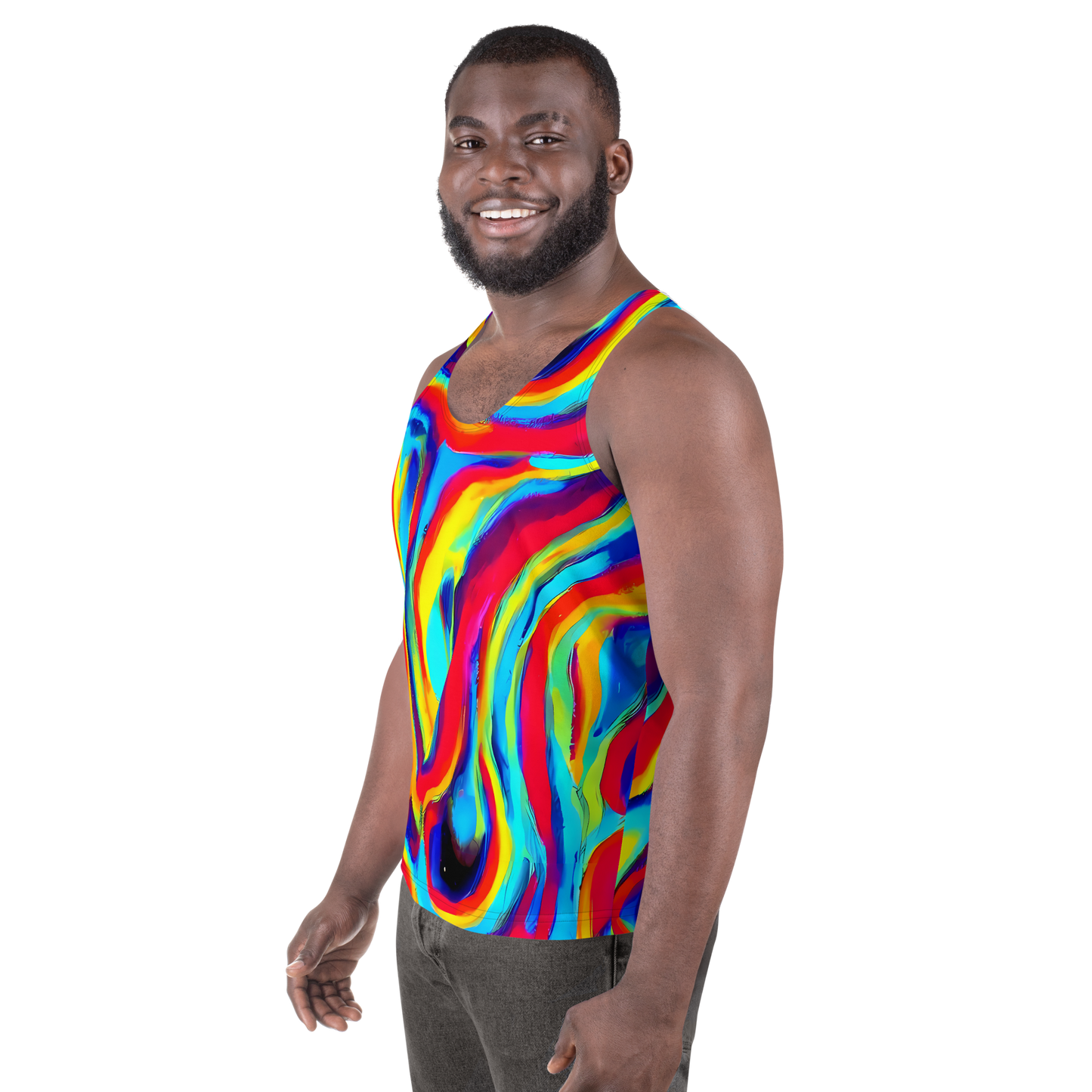 Men's Tank Top - Stael Swirls