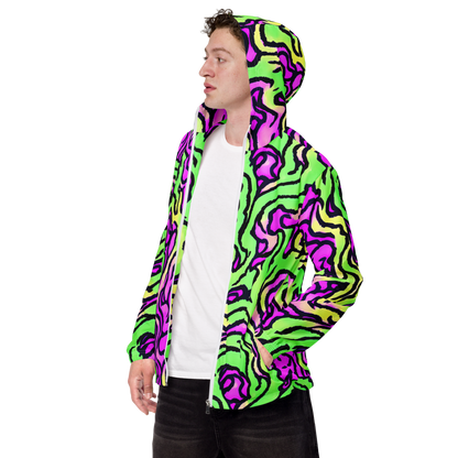 Men's Windbreaker - Mintchine Maze