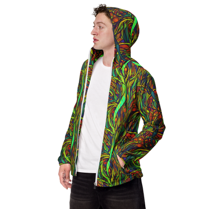 Men's Windbreaker - Cosmic Garden