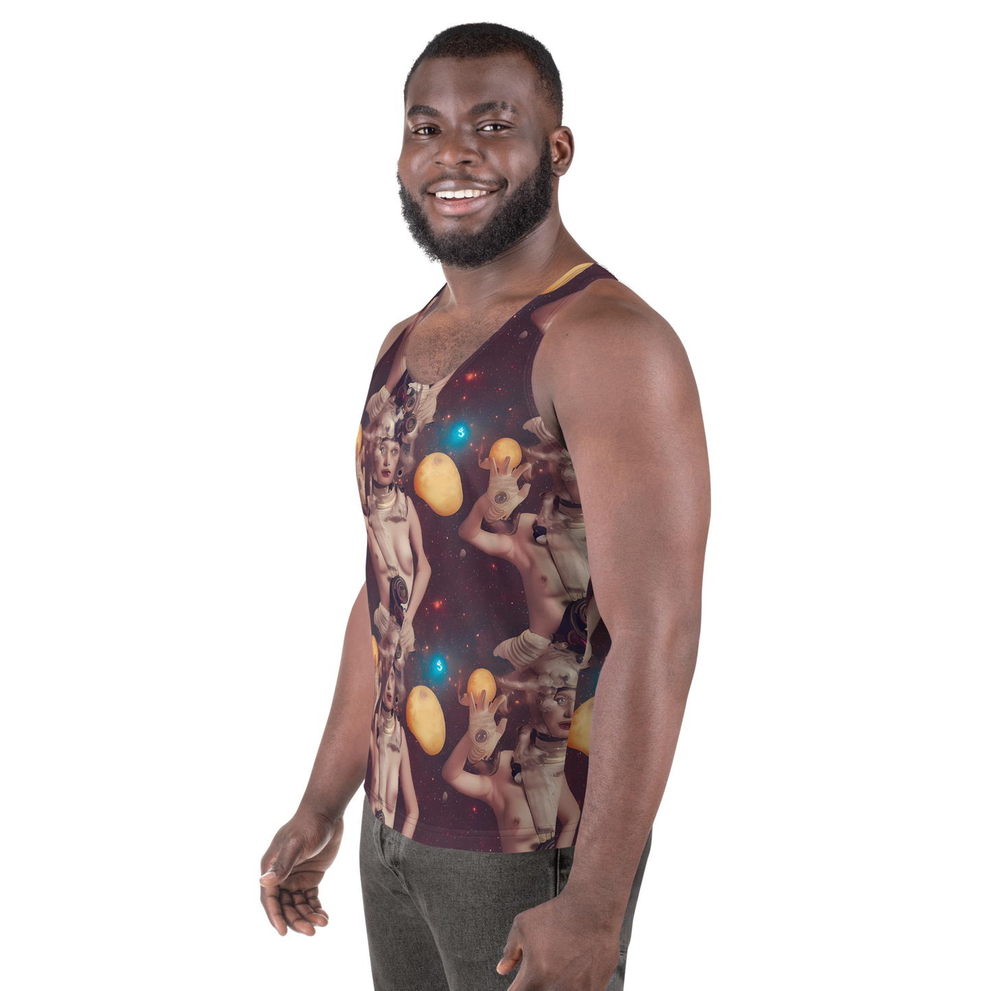 Men's Tank Top - Nebula Siren