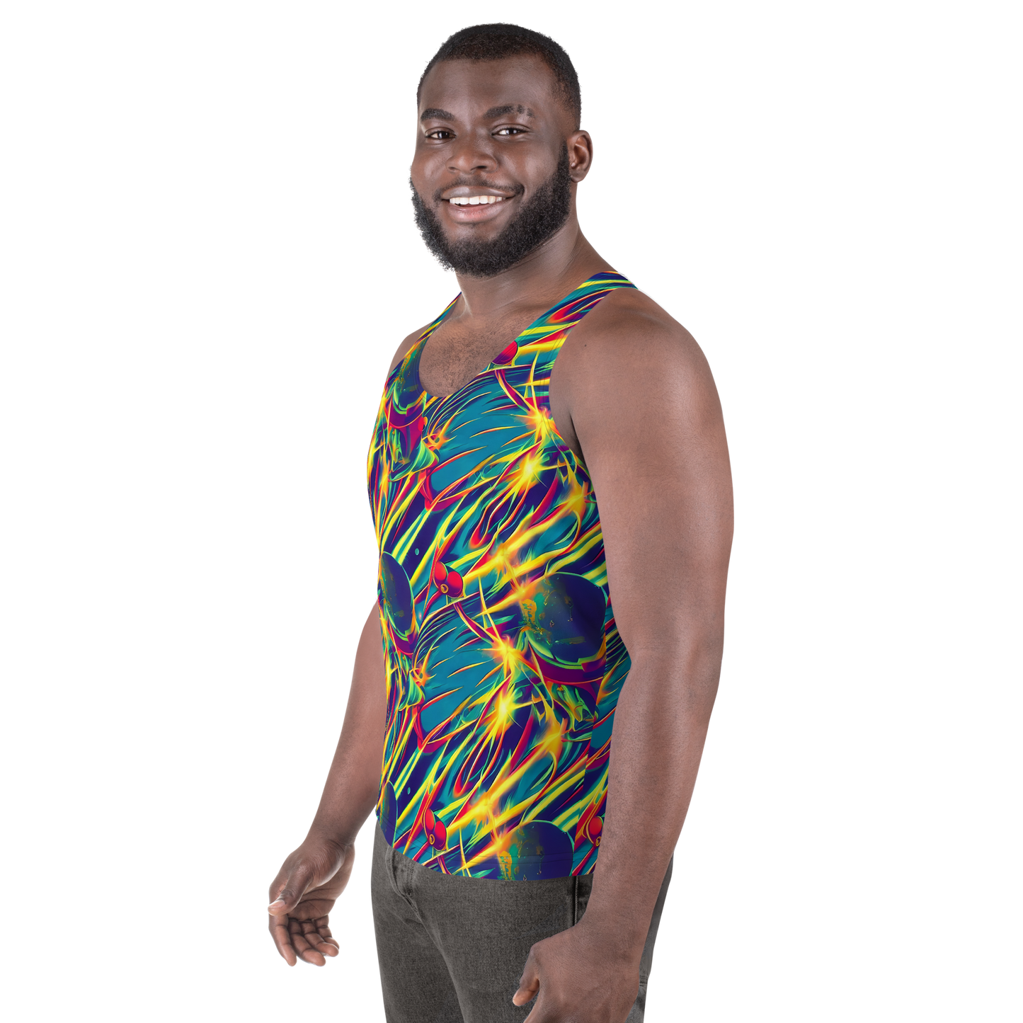 Men's Tank Top - Cosmic Inferno