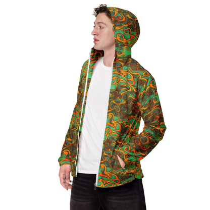 Men's Windbreaker - Nebula Nodes