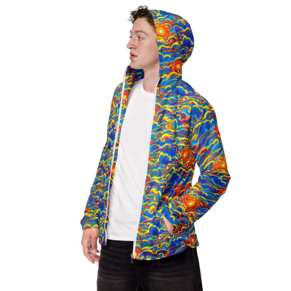 Men's Windbreaker - Chroma Ripple