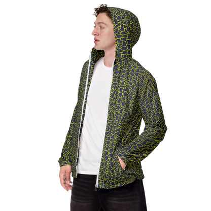 Men's Windbreaker - Nightshade Maze