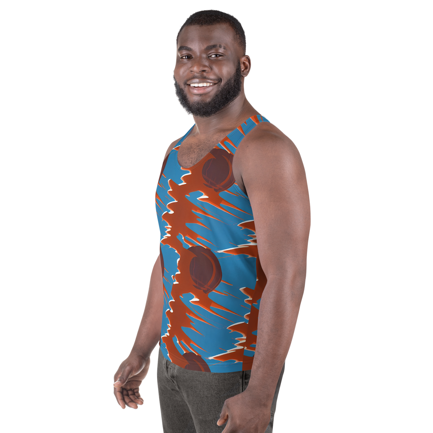 Men's Tank Top - Desert Vortex