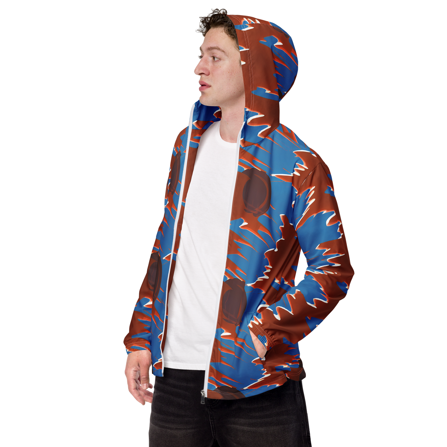 Men's Windbreaker - Desert Vortex