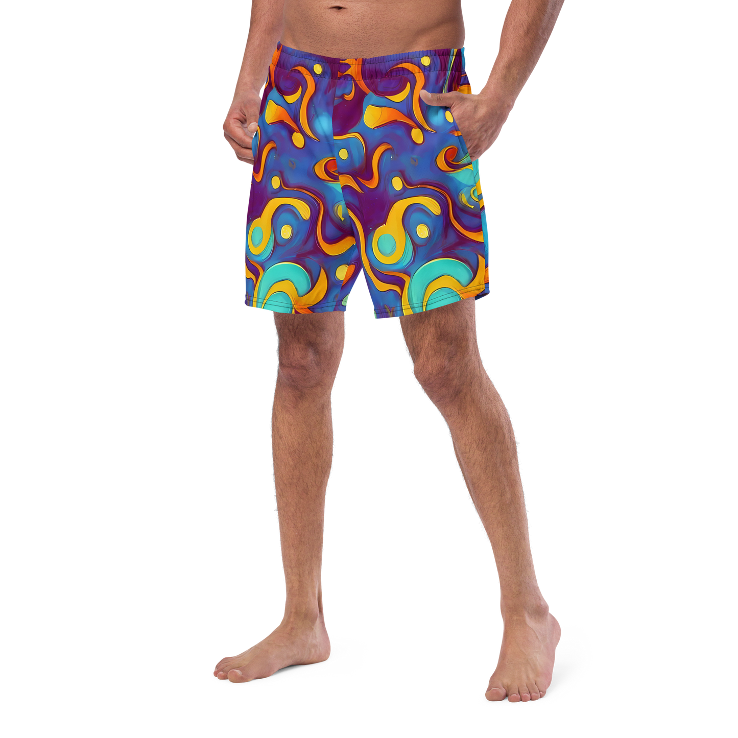 Swim Trunks - Pelton Swirl