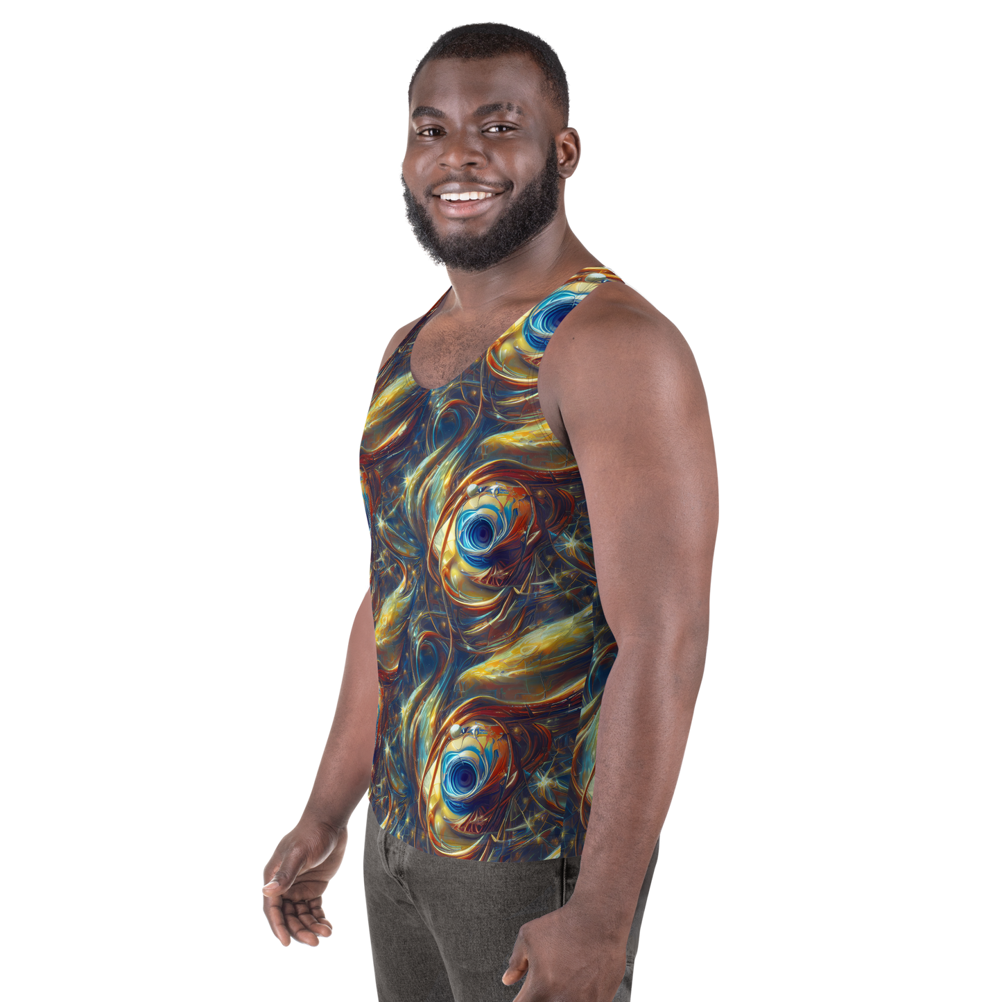 Men's Tank Top - Celestial Vortex