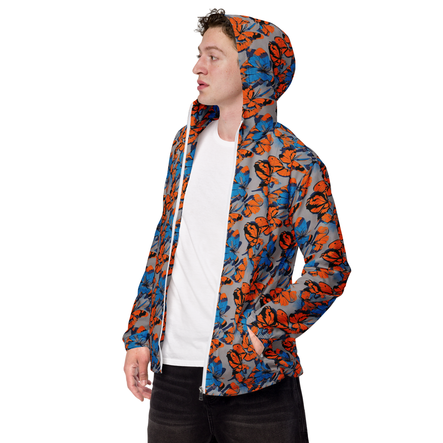 Men's Windbreaker - Flutter Wave