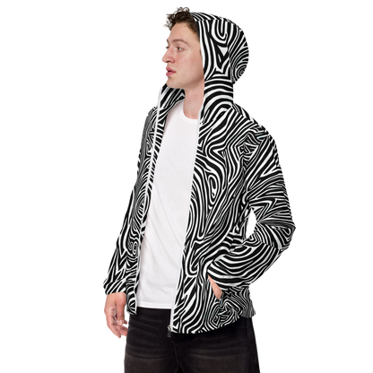 Men's Windbreaker - Vortex Veins