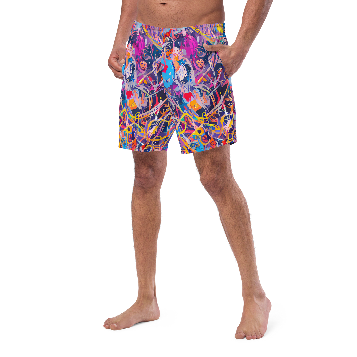 Swim Trunks - Vibrant Fusion