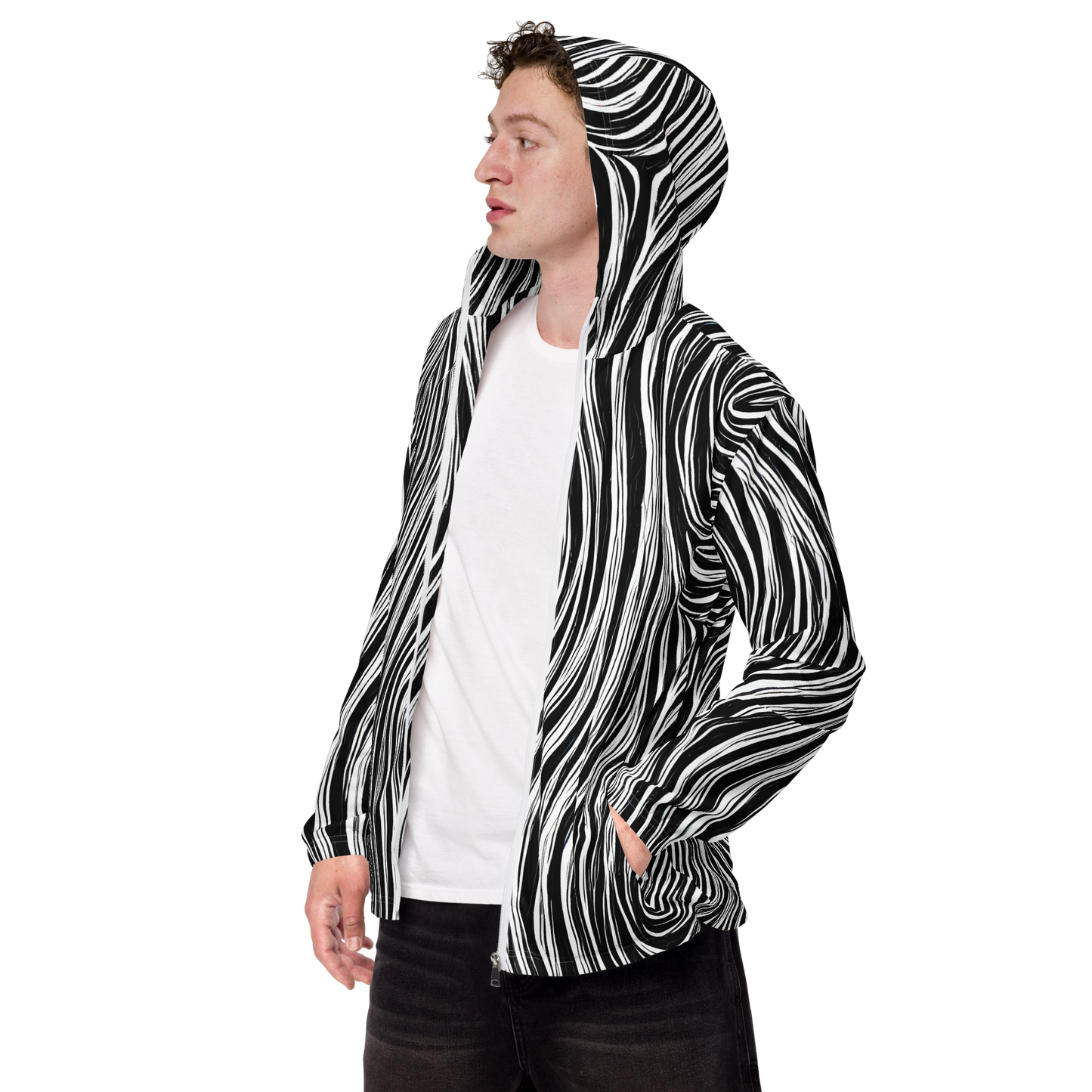 Men's Windbreaker - Weston Waves