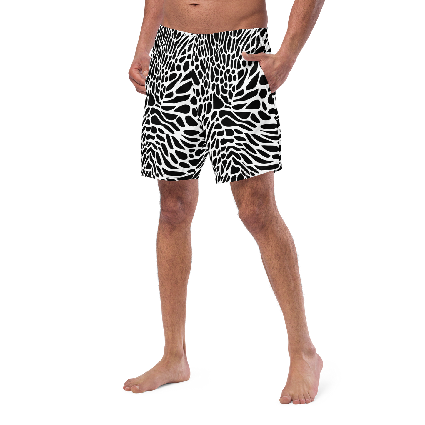 Swim Trunks - Monochrome Mystique