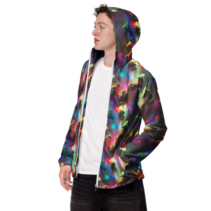 Men's Windbreaker - Nebula Dreams