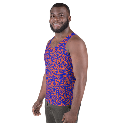 Men's Tank Top - Sapphire Swirl