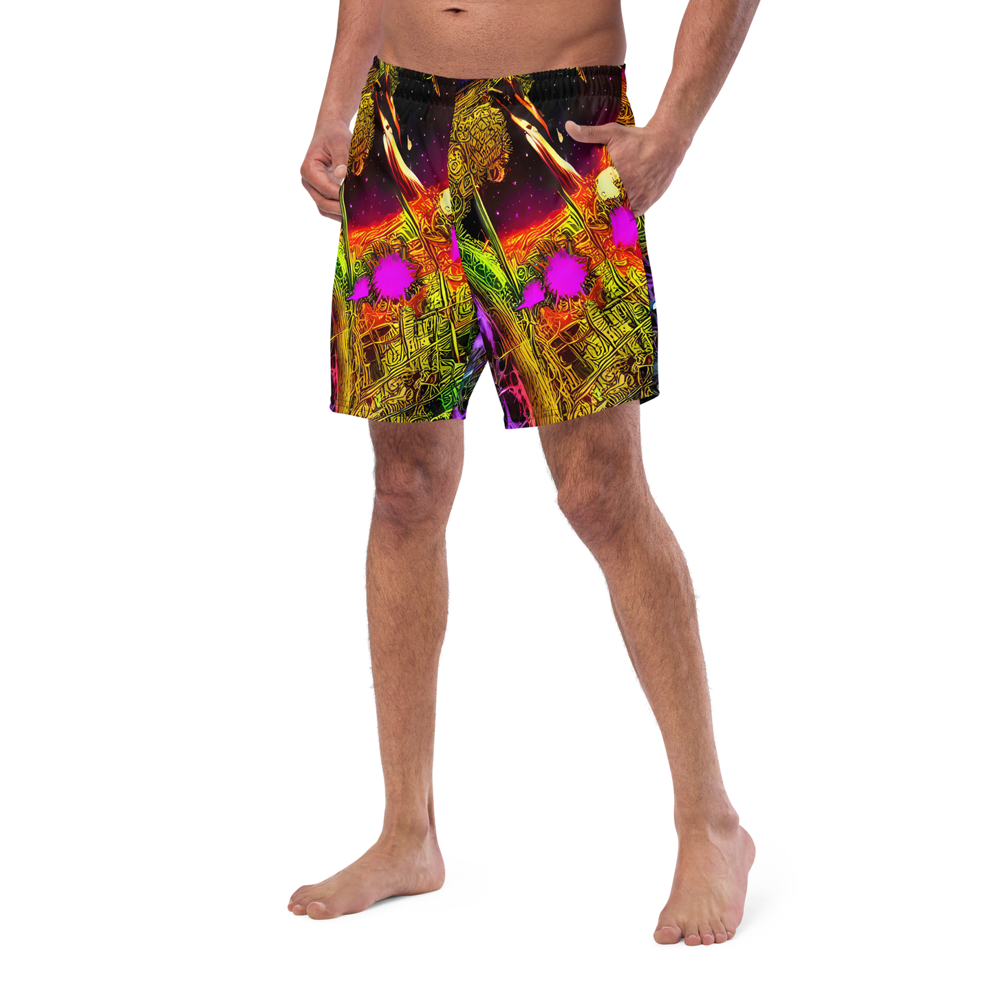 Swim Trunks - Neon Glyphworks