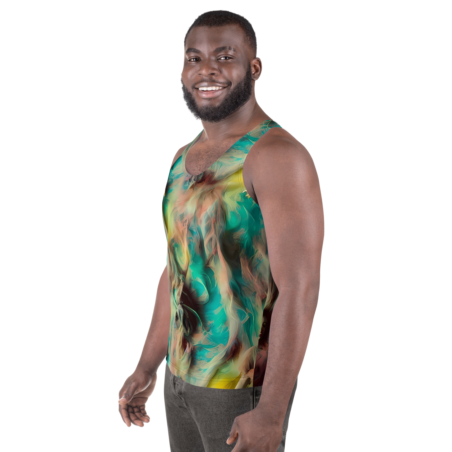 Men's Tank Top - Enchanted Fusion