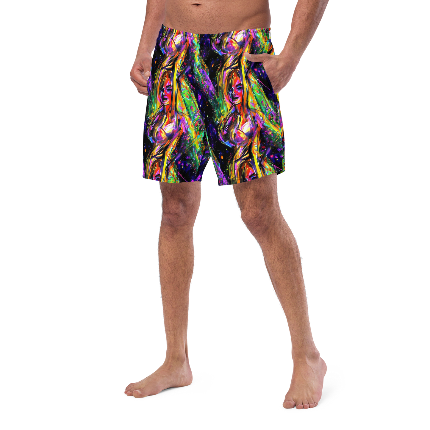 Swim Trunks - Galactic Flamenco