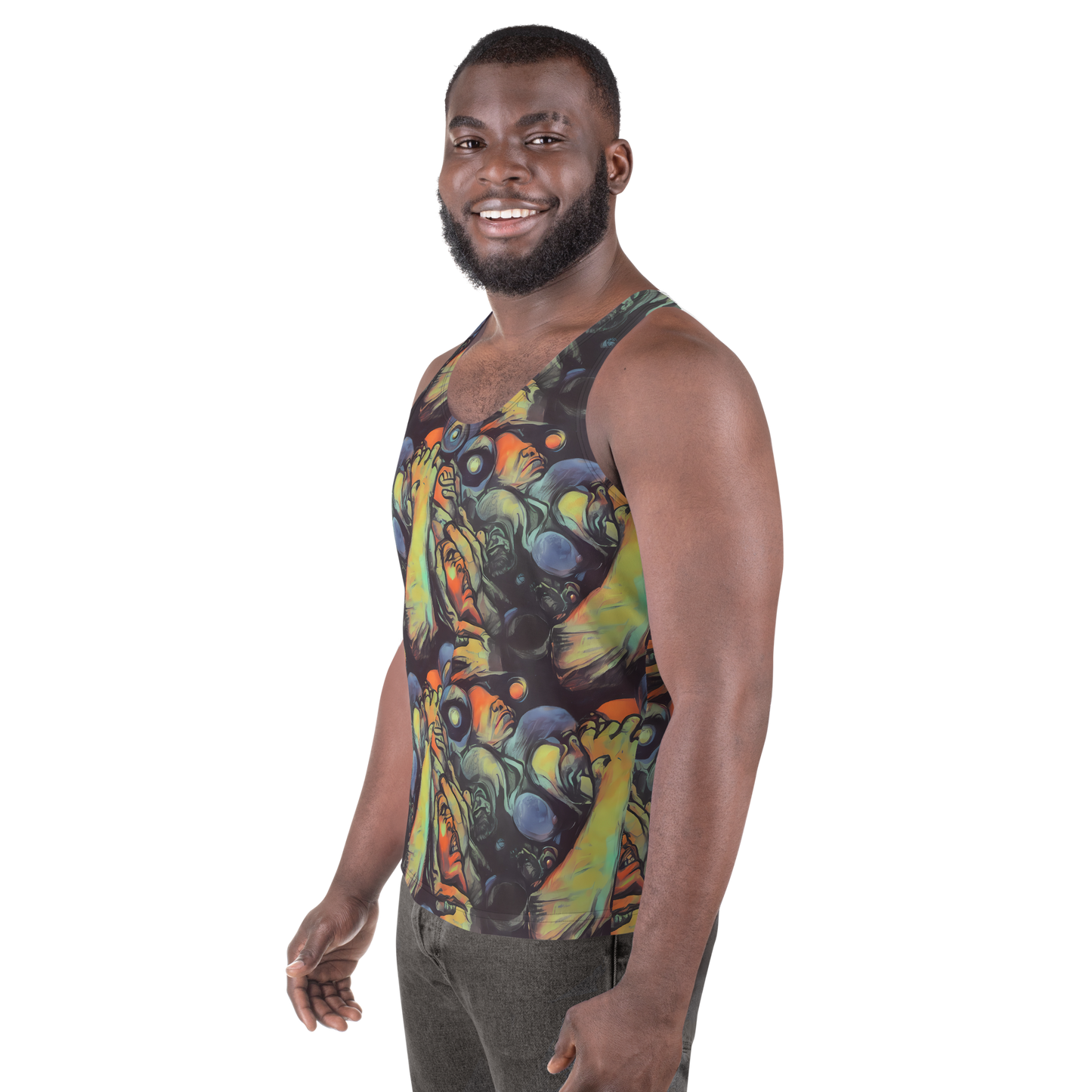 Men's Tank Top - Cosmic Scream