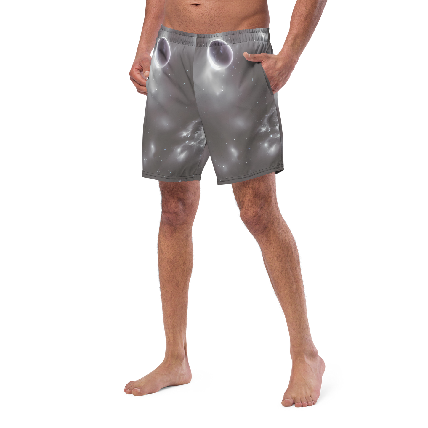 Swim Trunks - Silver Nebula