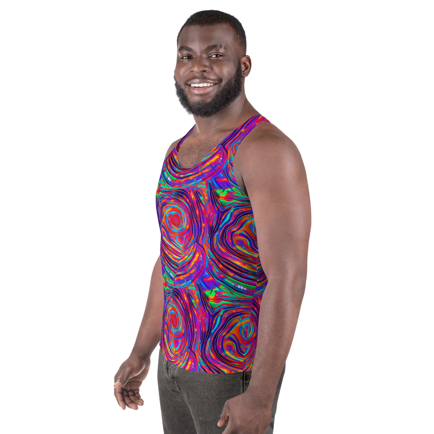 Men's Tank Top - Quantum Spiral