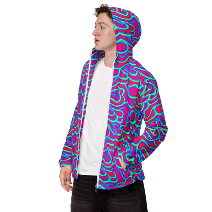 Men's Windbreaker - Aquatic Ember