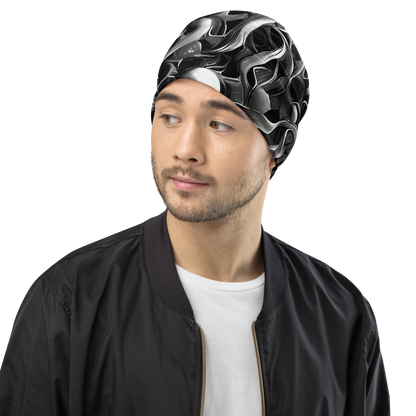 Beanie - Fluid Monochrome