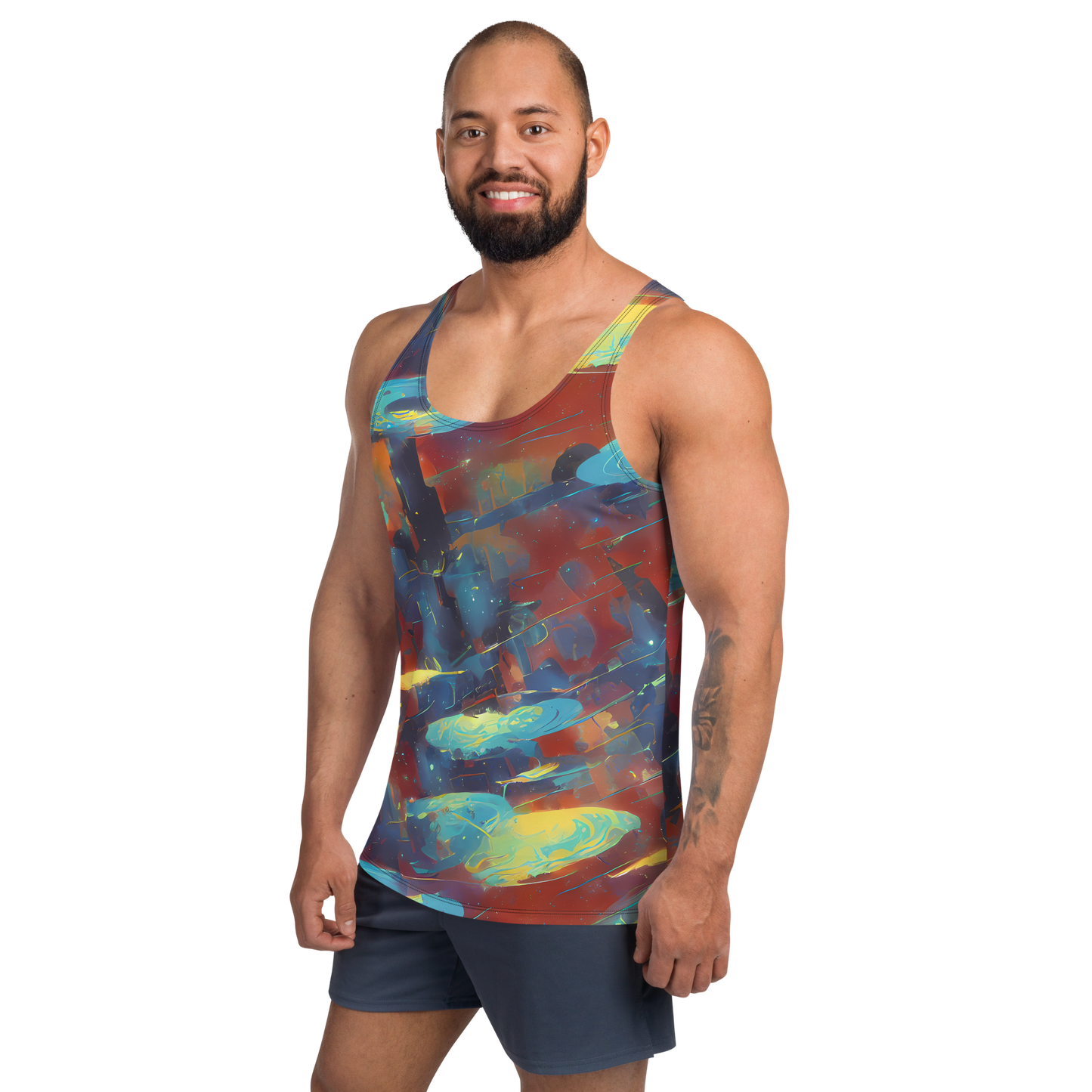 Men's Tank Top - Journey Through Infinity