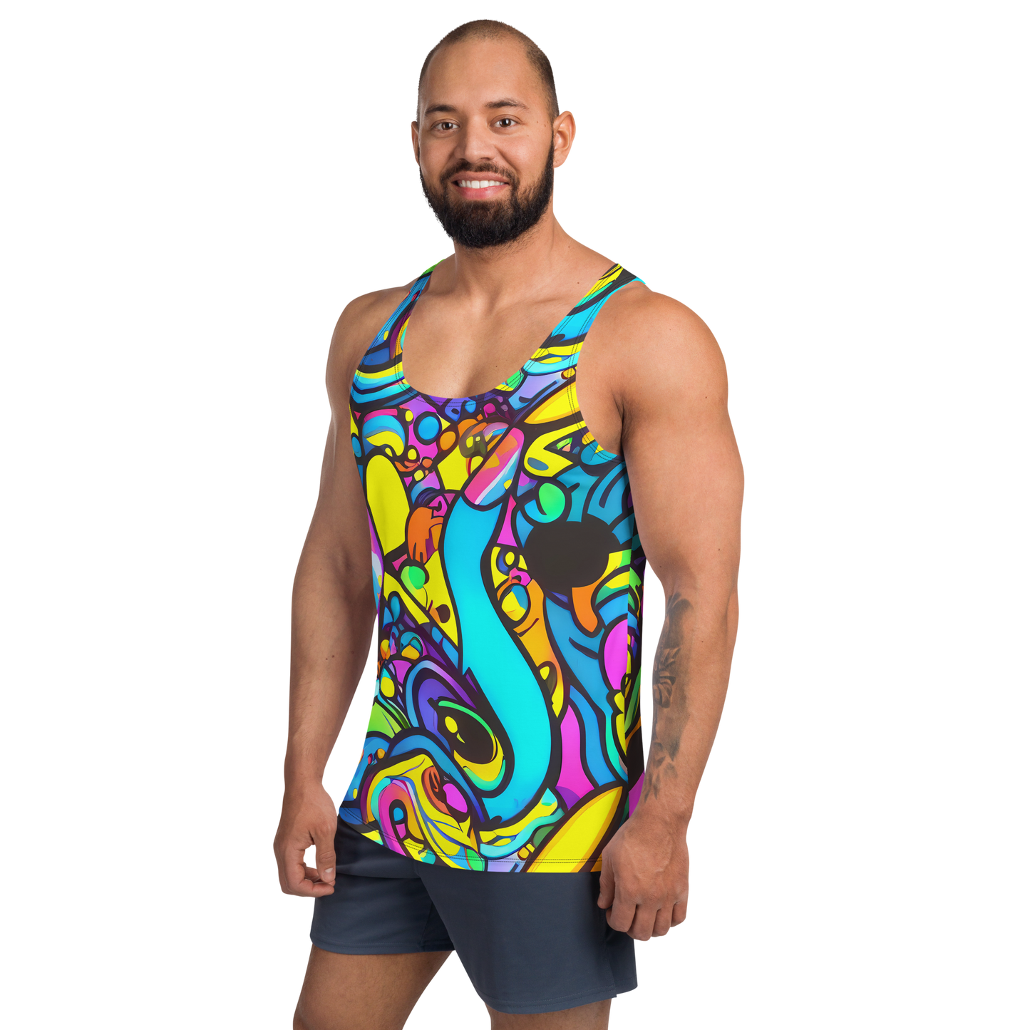 Men's Tank Top - Kaleidoscopic Flow