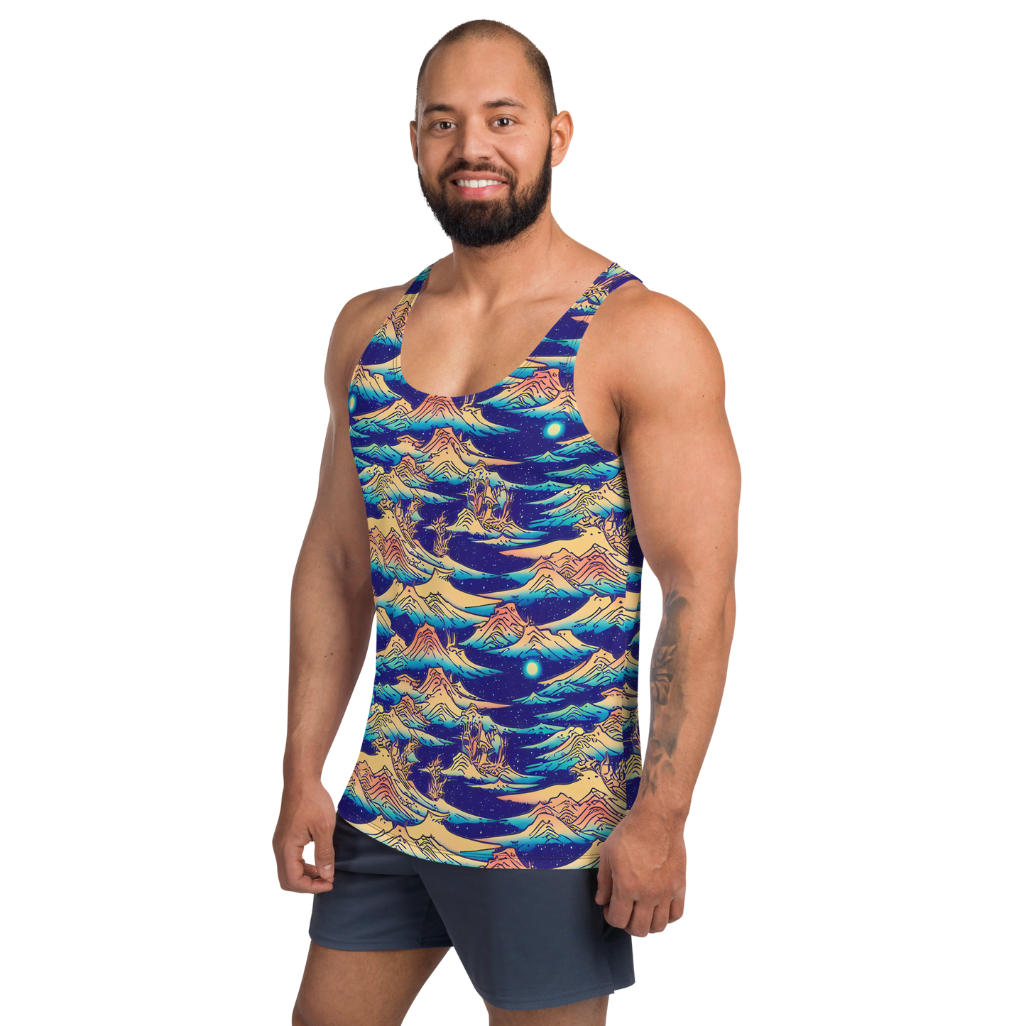 Men's Tank Top - Mystical Mountain Mirage