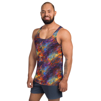 Men's Tank Top - Auroral Ripples