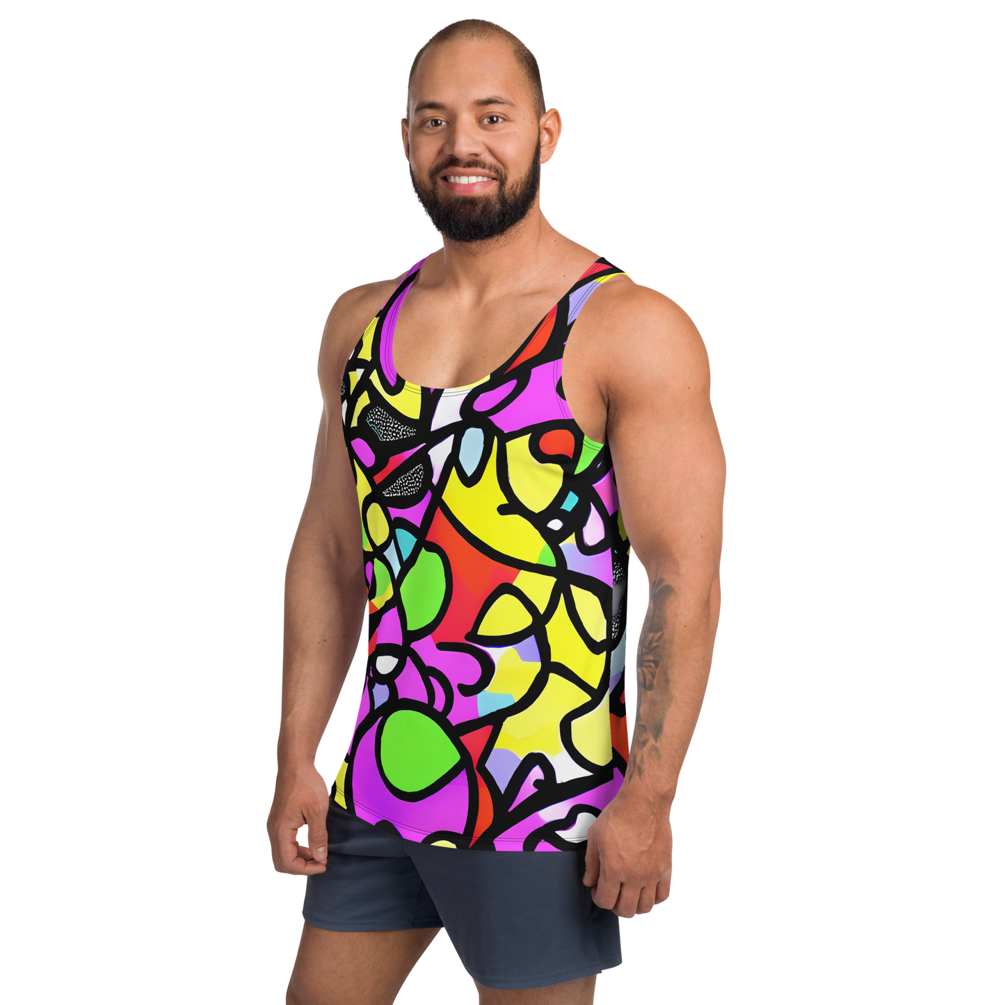 Men's Tank Top - Vivid Serenade