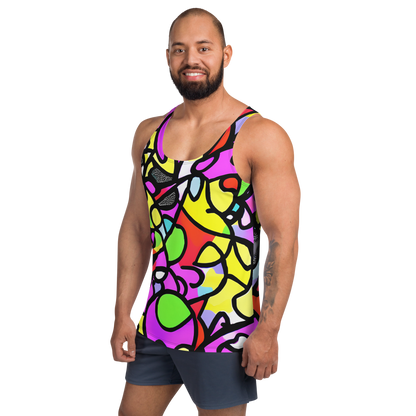 Men's Tank Top - Vivid Serenade