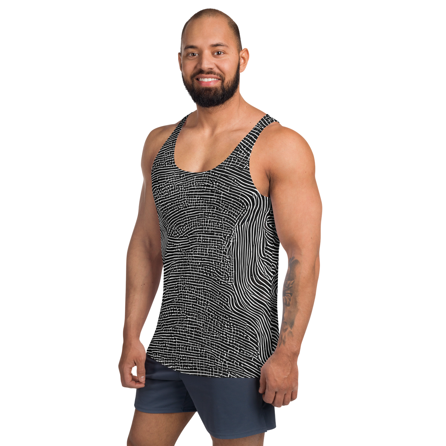 Men's Tank Top - Zenith Stripes