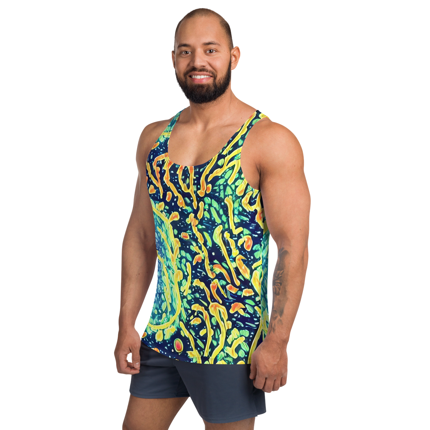 Men's Tank Top - Vortex Glow