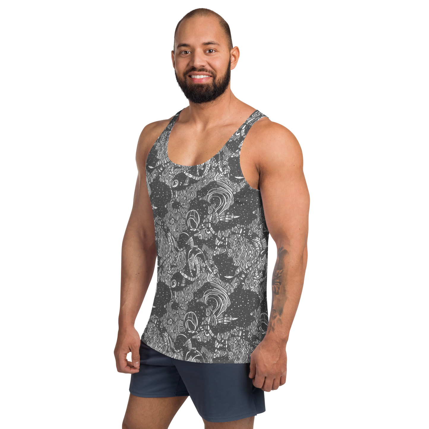 Men's Tank Top - Shadow Reverie