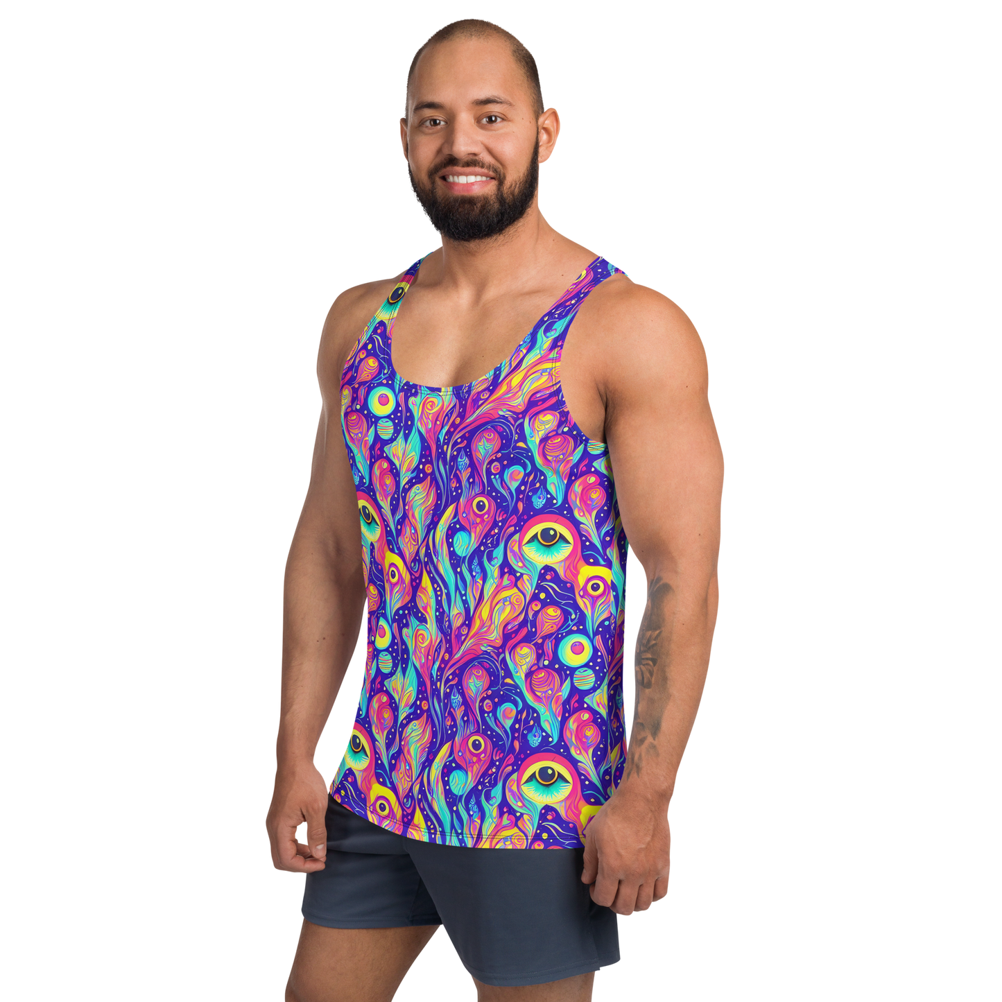 Men's Tank Top - Mystic Petal Dance