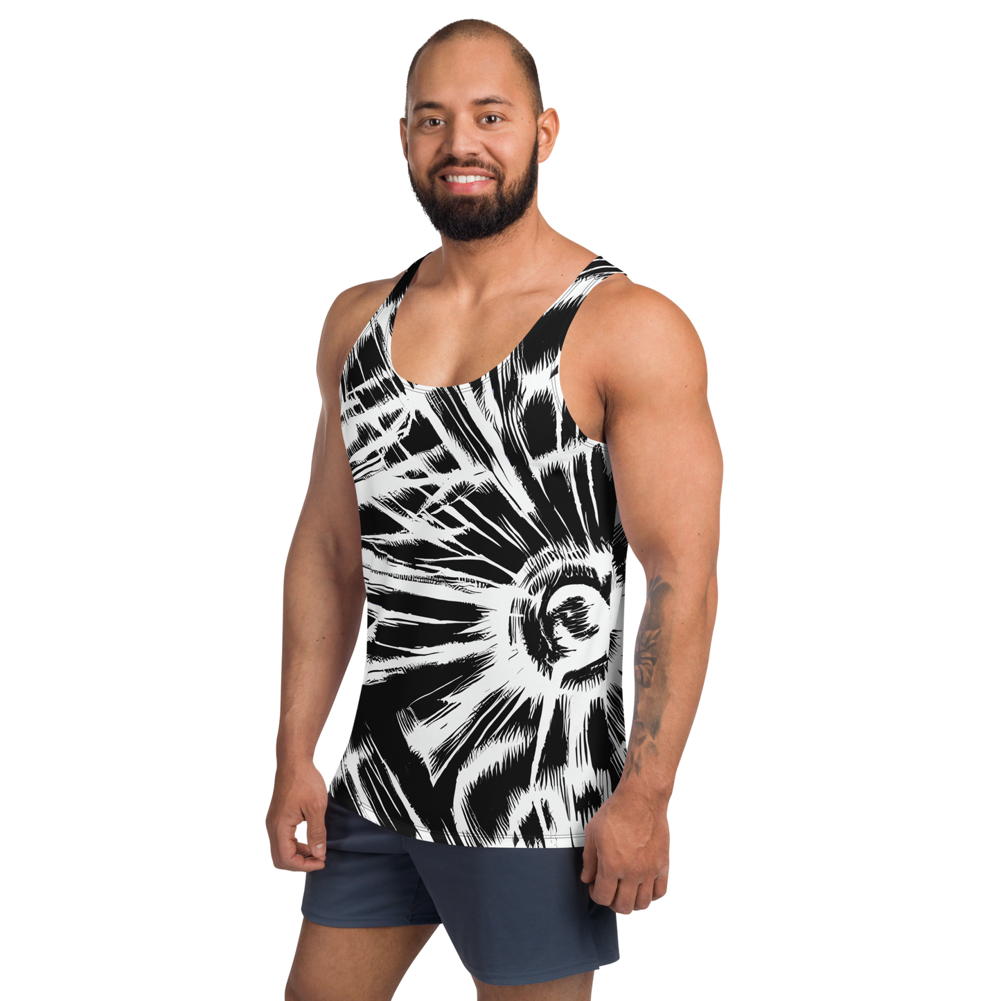 Men's Tank Top - Silent Thunder