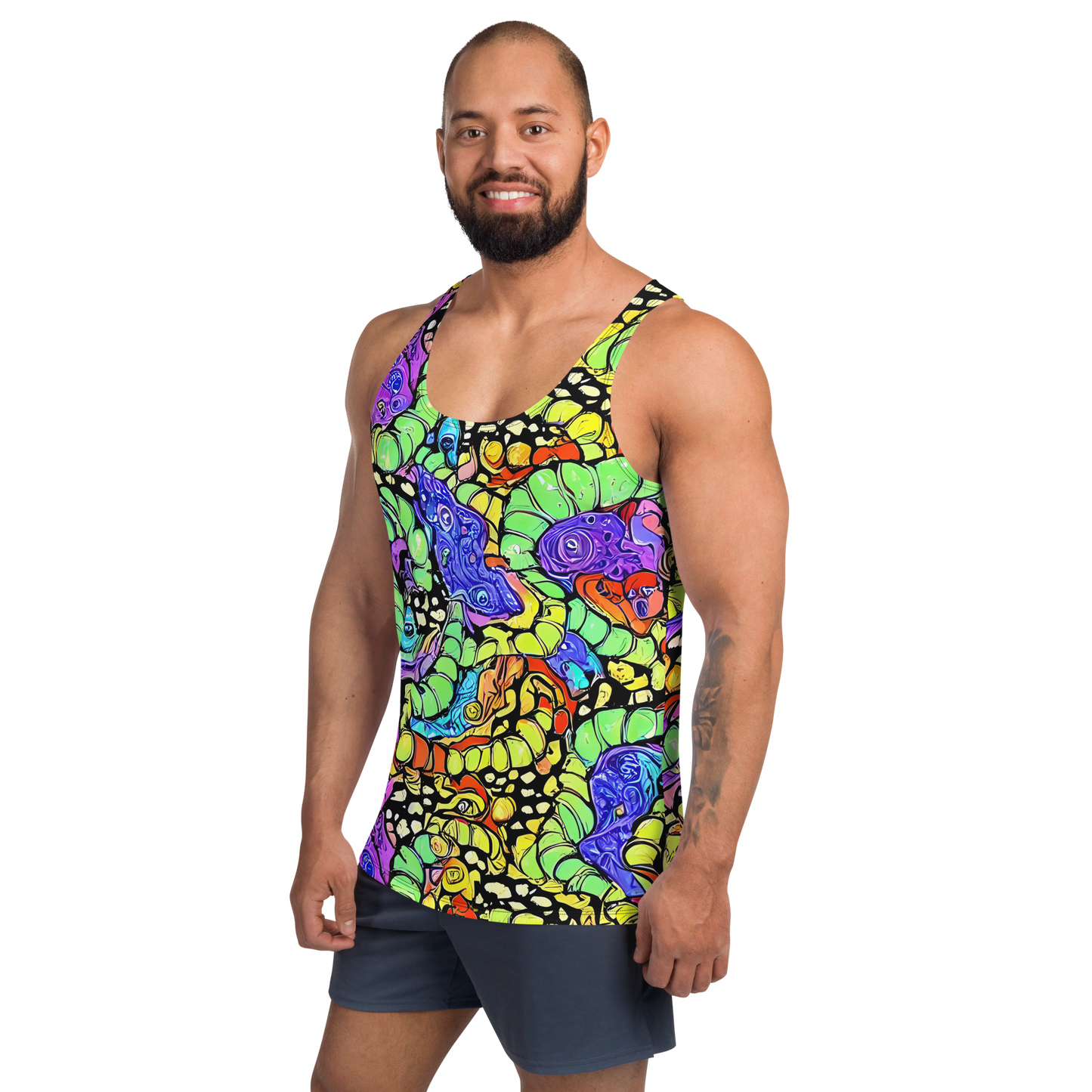 Men's Tank Top - Frostwork Fantasy