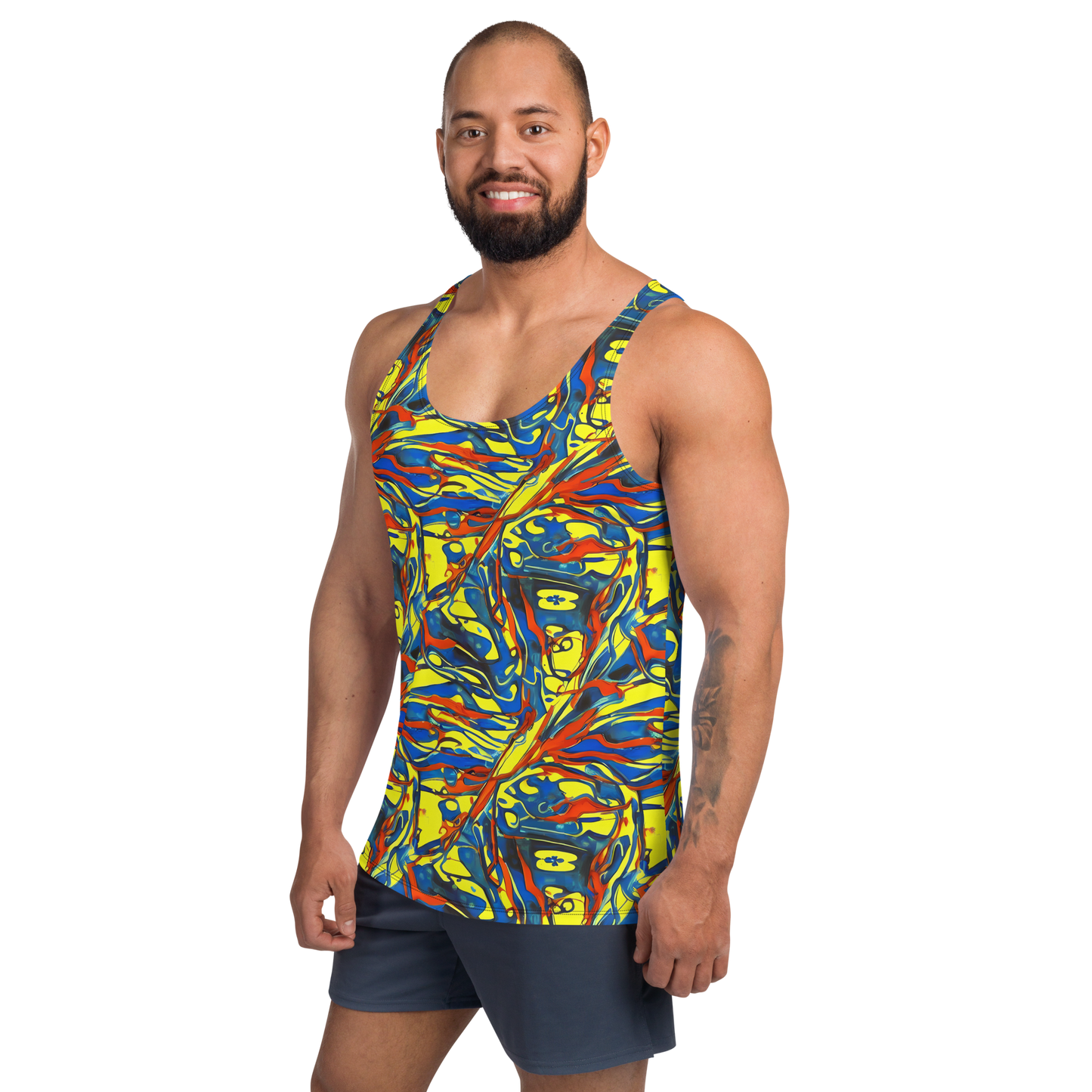 Men's Tank Top - Cyberflow Circuit