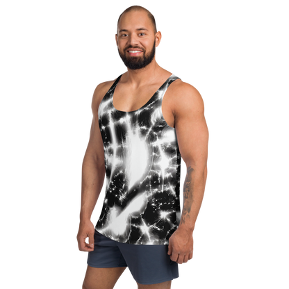 Men's Tank Top - Electric Nightfall