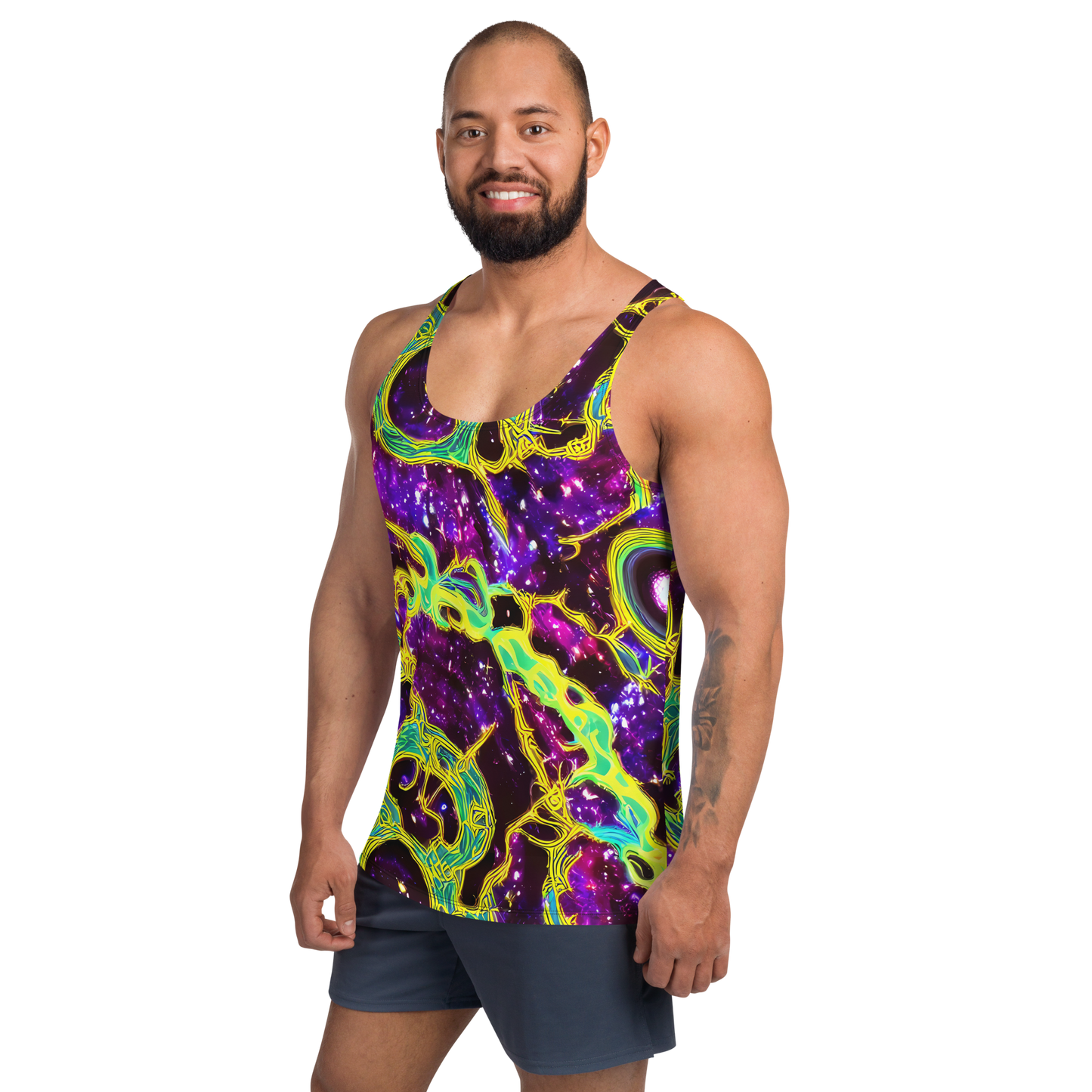 Men's Tank Top - Galactic Web