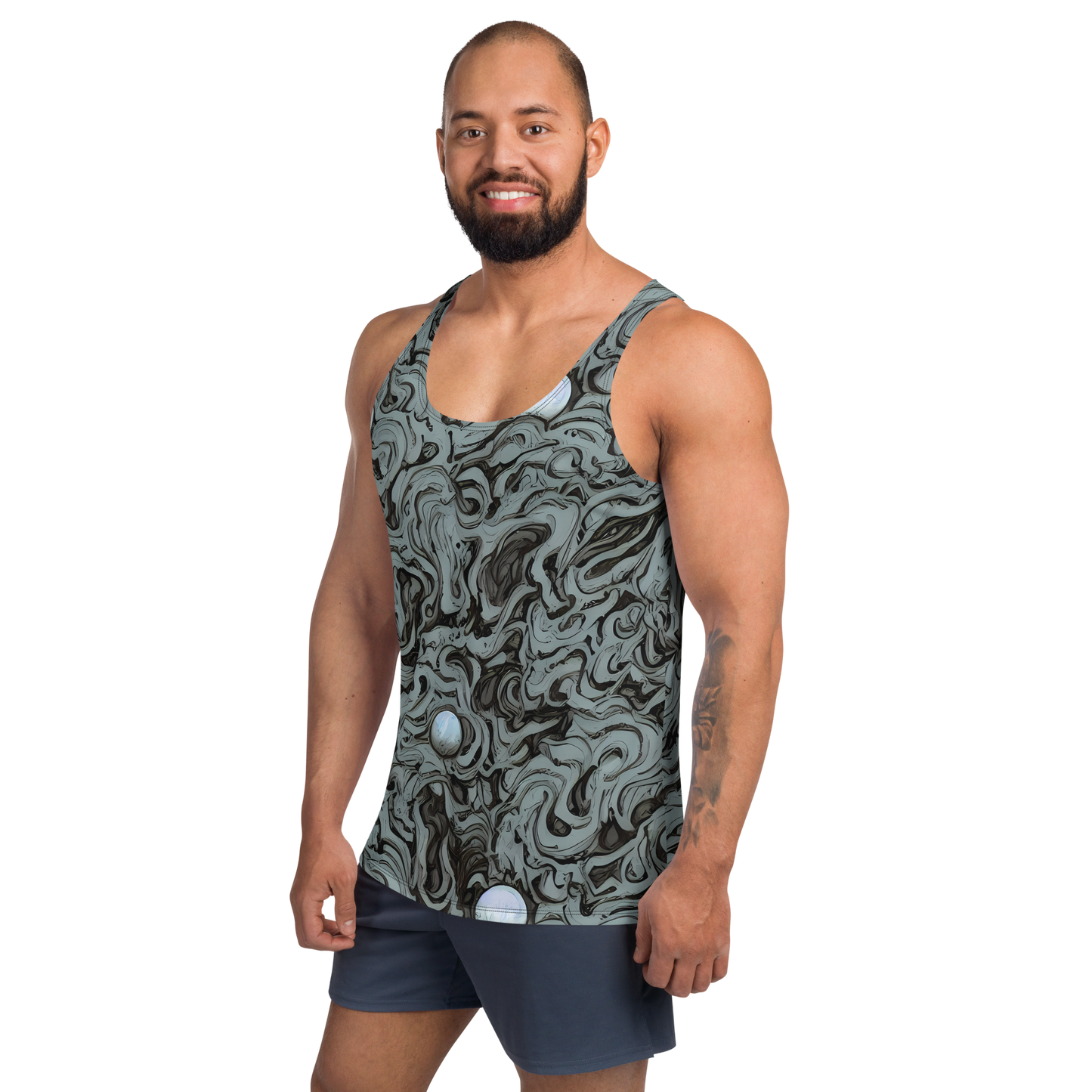 Men's Tank Top - Caruso Swirl