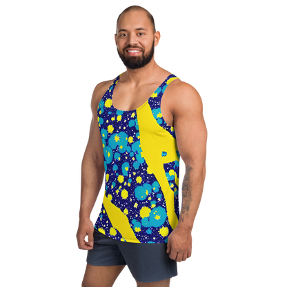 Men's Tank Top - Starburst Splash
