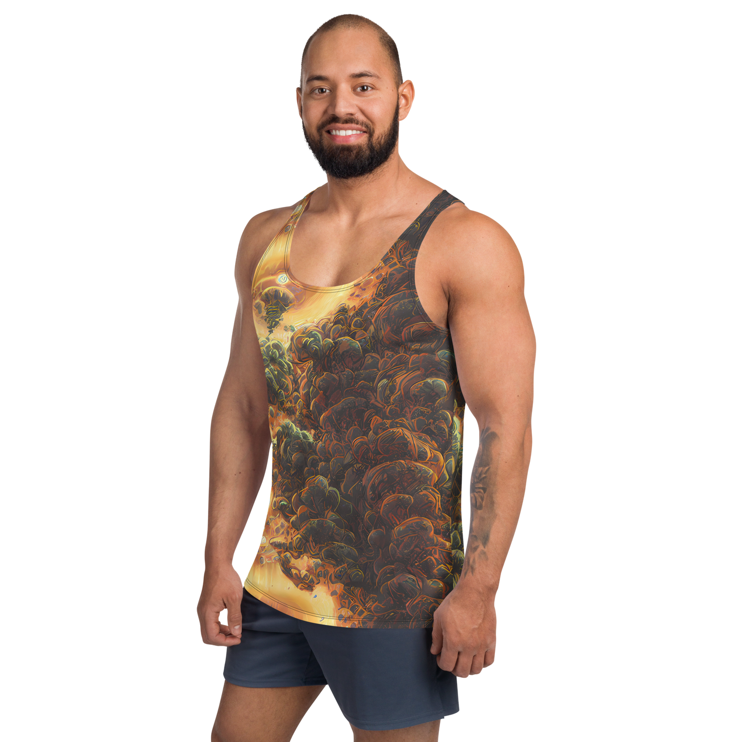 Men's Tank Top - Volcanic Cascade