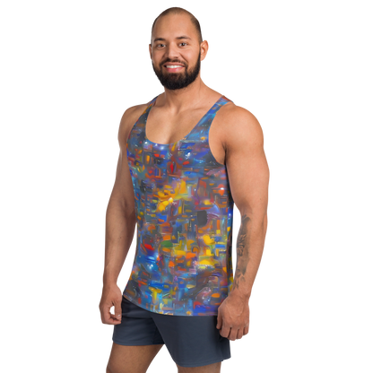 Men's Tank Top - Abstract Conflux