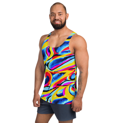 Men's Tank Top - Electric Dreamscape