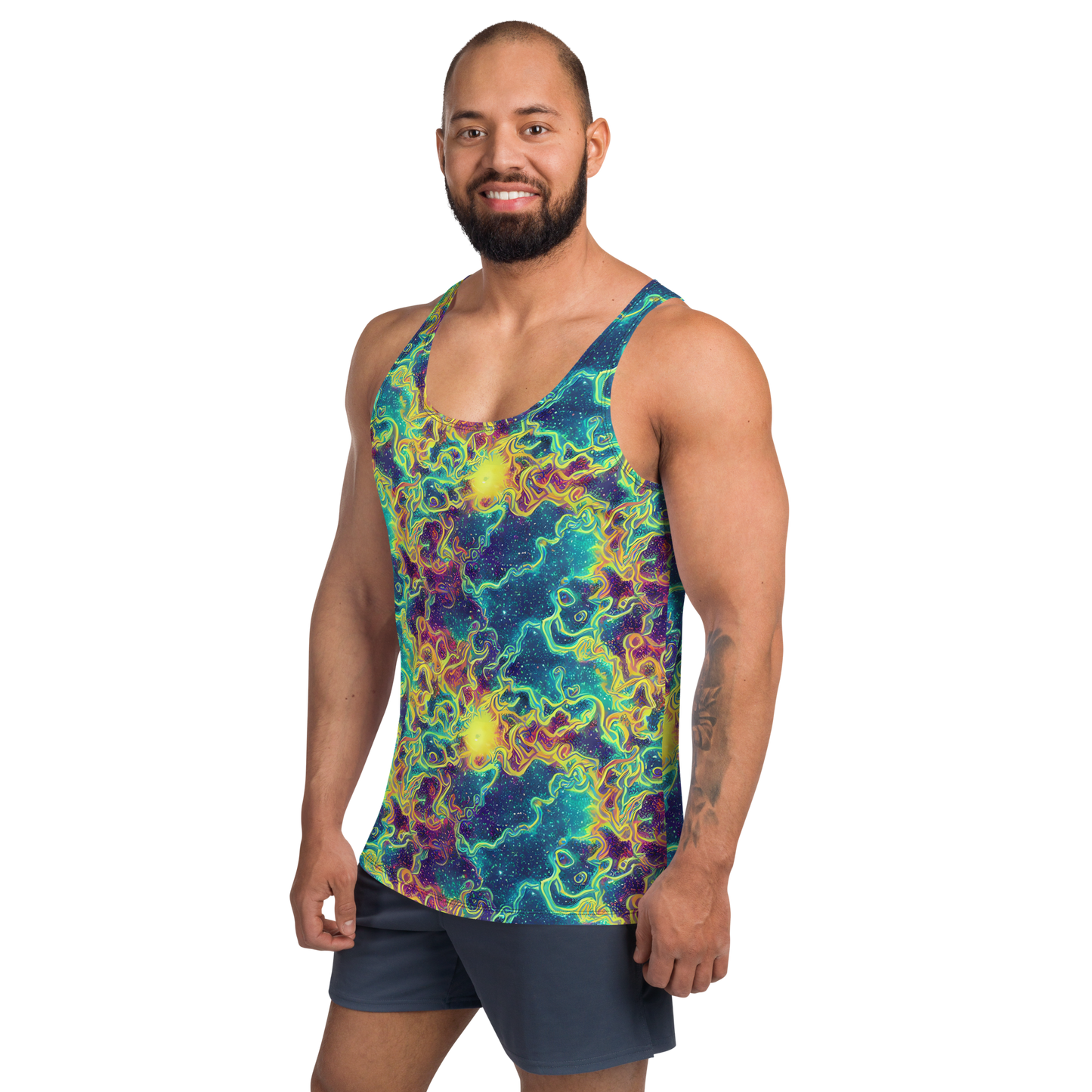 Men's Tank Top - Echoed Pulses