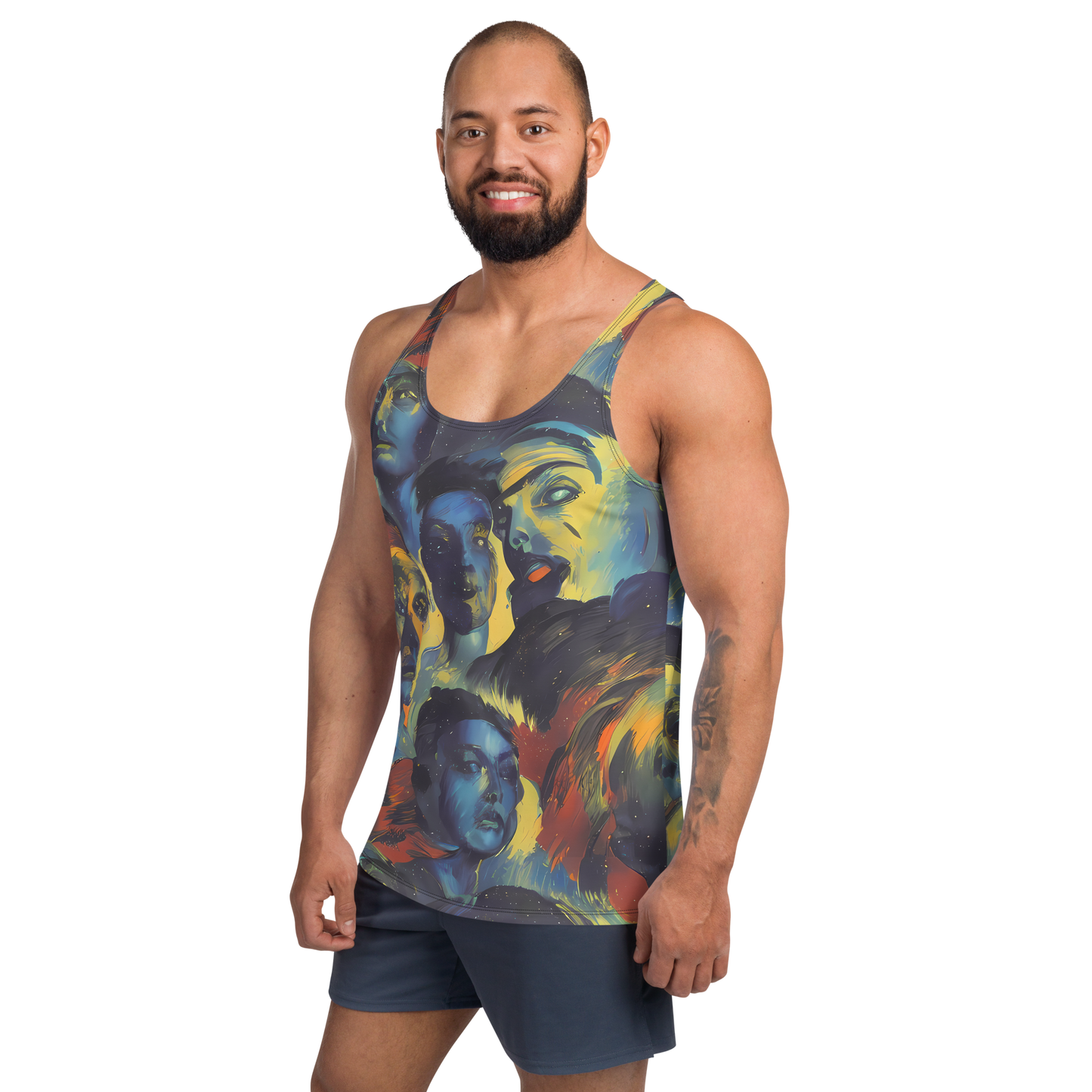 Men's Tank Top - Vivid Visage